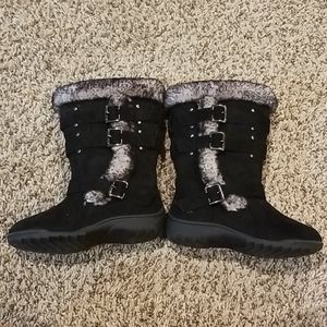 Kids dress boots, size 10
